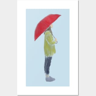 The Red Umbrella Posters and Art